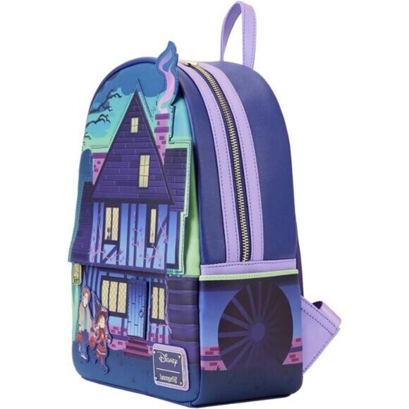 ⚡Loungefly Disney Hocus Pocus Sanderson Sisters House Mini Backpack main image 7